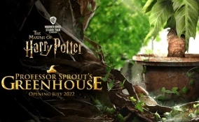 Warner Bros Studio Tour - The Making of Harry Potter - Professor Sprout's Greenhouse